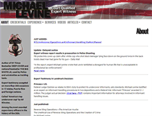 Tablet Screenshot of policetrialexpert.com